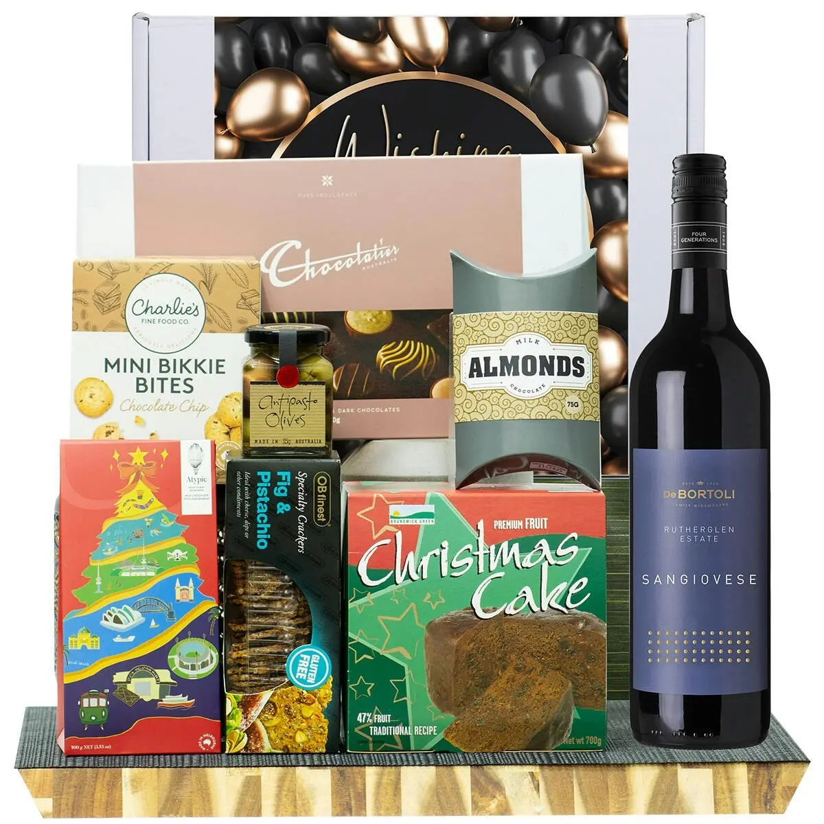 28030D All The Best Gourmet Hamper with De Bortoli Rutherglen Sangiovese