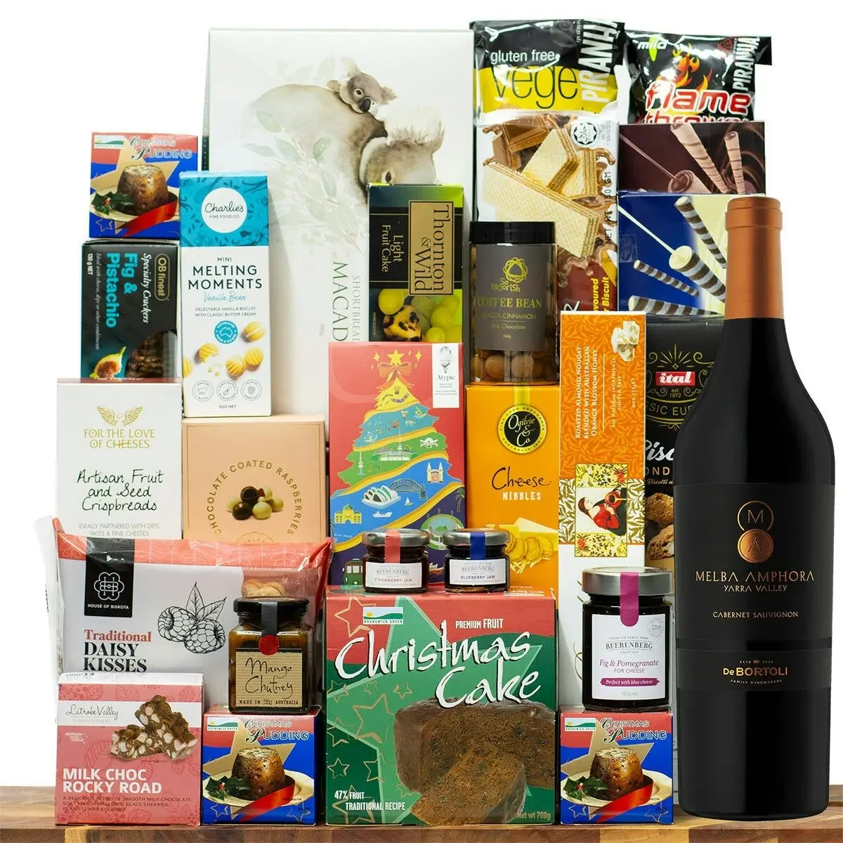 28733A Gourmet Hamper with De Bortoli Melba Amphora Cabernet Sauvignon