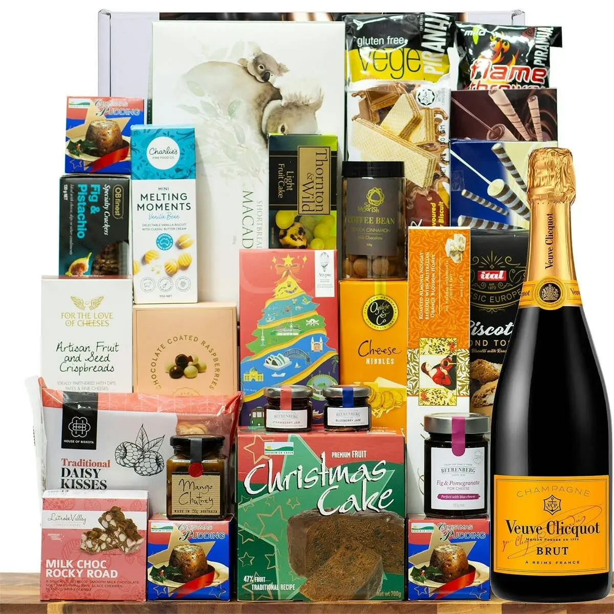 28762D All The Best Gourmet Hamper with Veuve Clicquot Brut