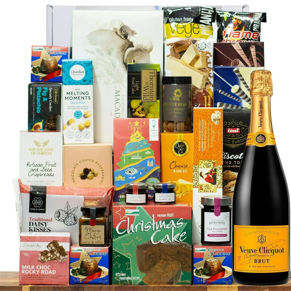 28762E Just For You Gourmet Hamper with Veuve Clicquot Brut