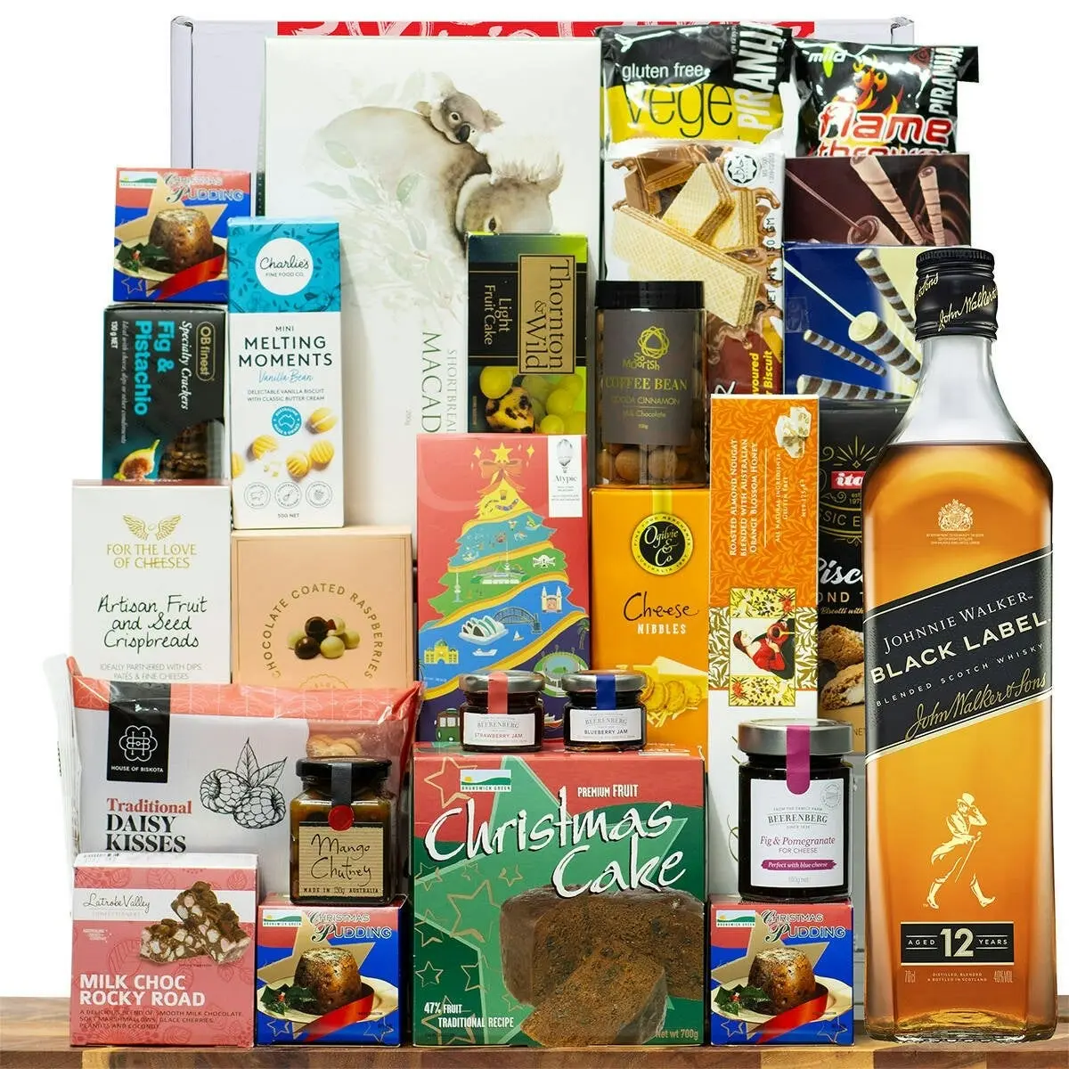 28771L Gourmet Hamper with Johnnie Walker Black Label