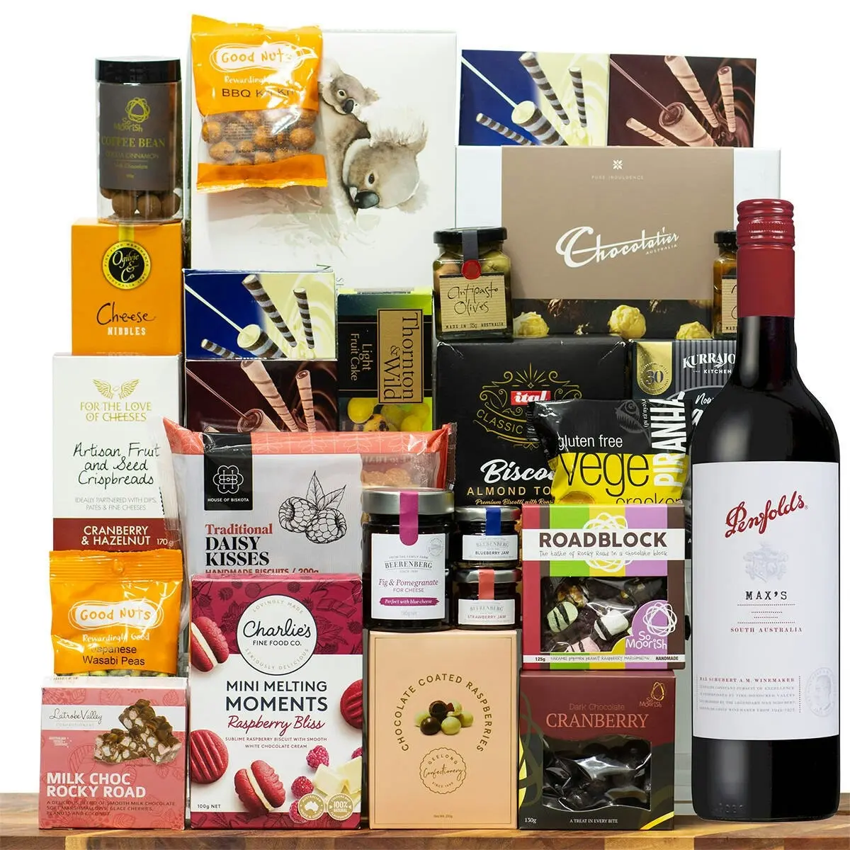 28905A Gourmet Hamper with Penfolds Max’s Cabernet Sauvignon