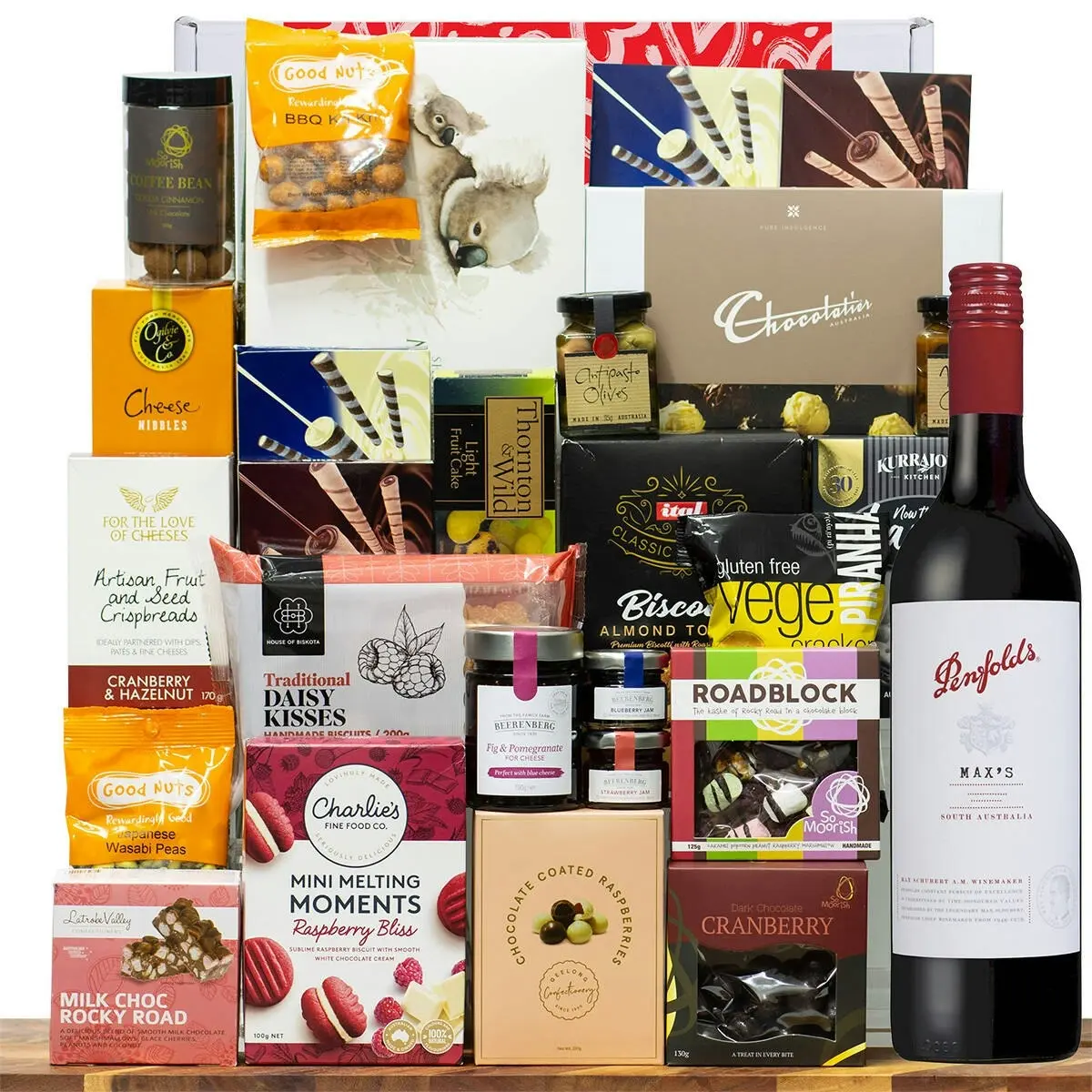 28905L Gourmet Hamper with Penfolds Max’s Cabernet Sauvignon