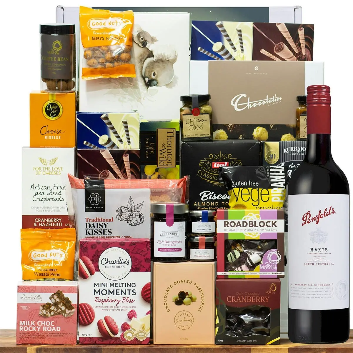 28905W Christmas Gourmet Hamper with Penfolds Max’s Cabernet Sauvignon