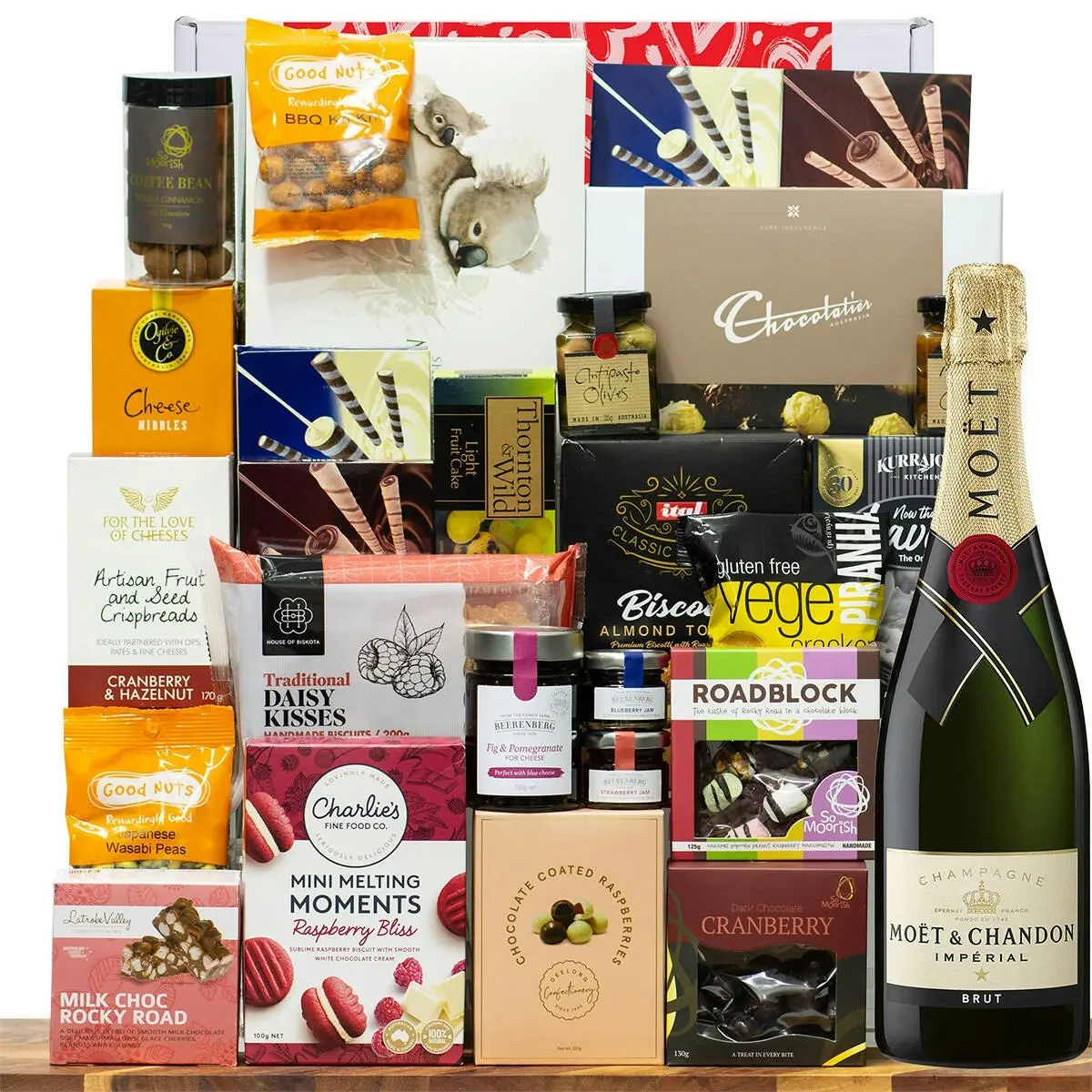 28961L Gourmet Hamper with Moet & Chandon