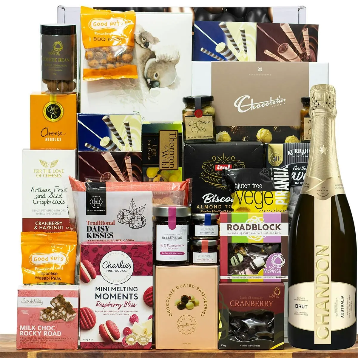 28963D All The Best Gourmet Hamper with Chandon NV