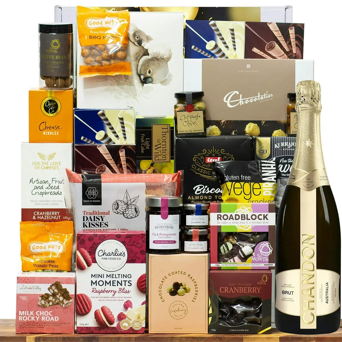 28963V Christmas Gourmet Hamper with Chandon NV