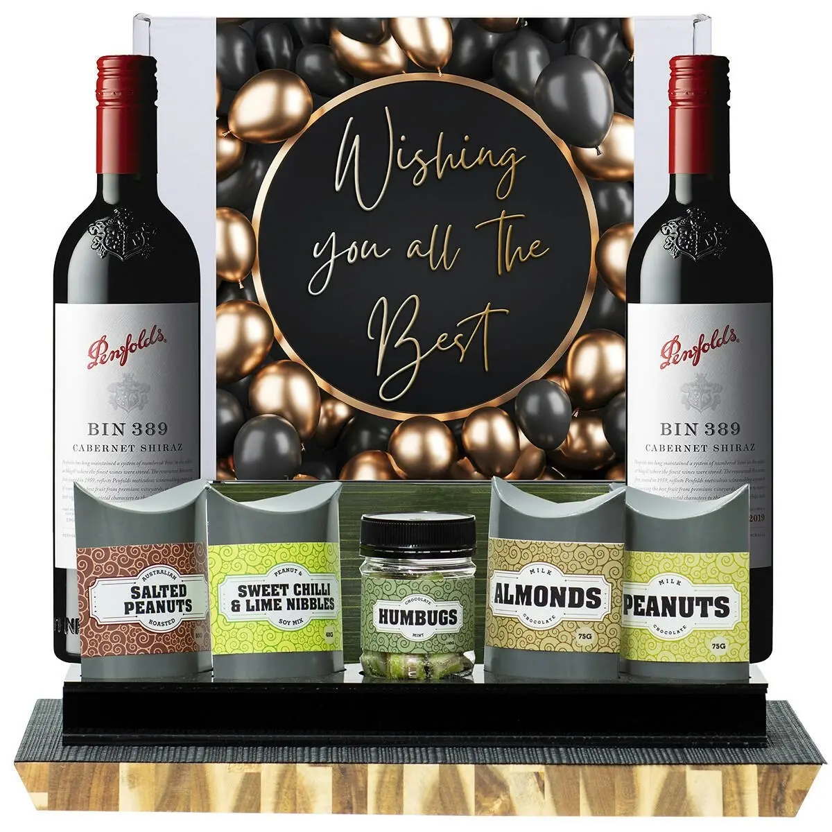 29209D All The Best Gourmet Hamper with Penfolds Bin 389 Cabernet Shiraz