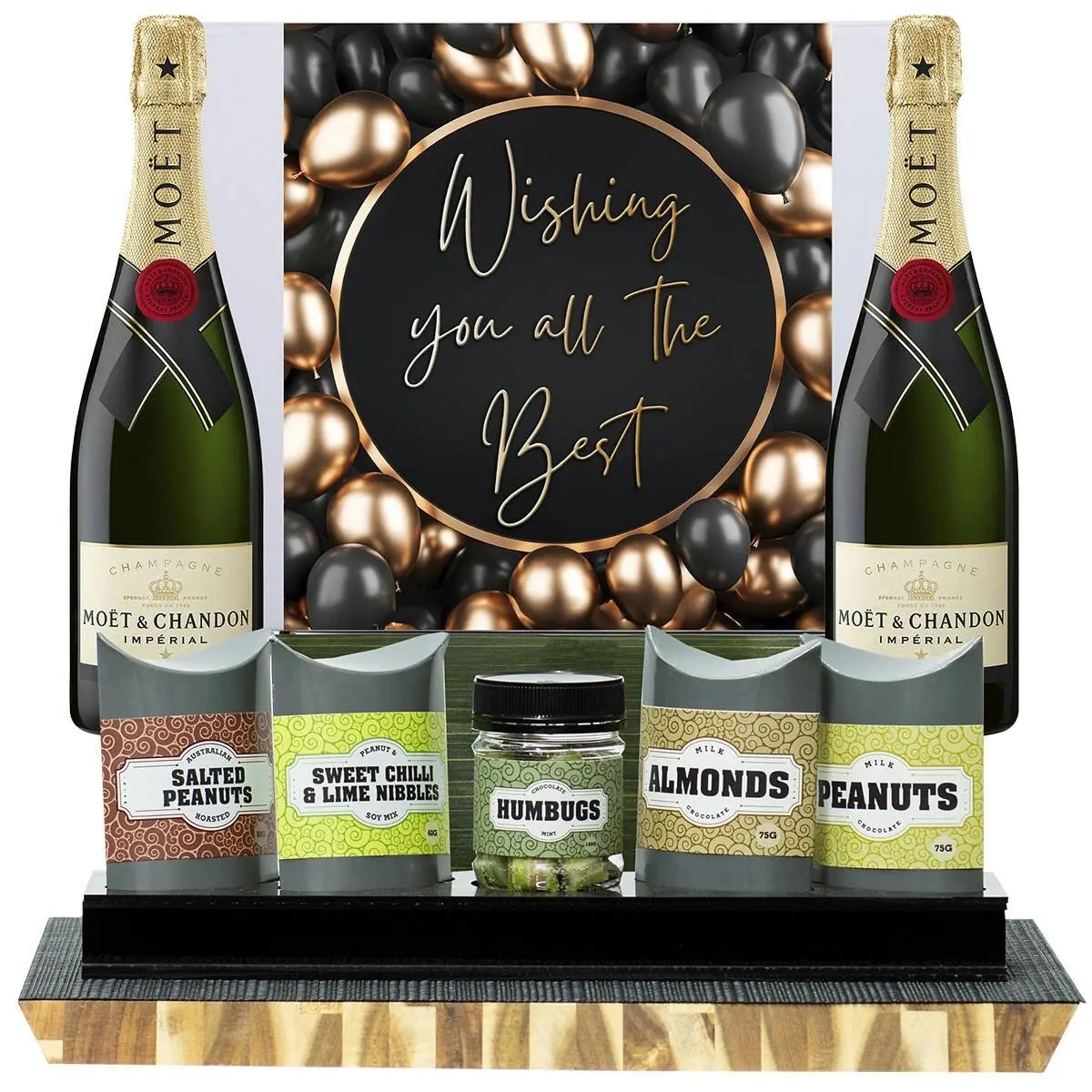 29261D All The Best Gourmet Hamper with Moet & Chandon