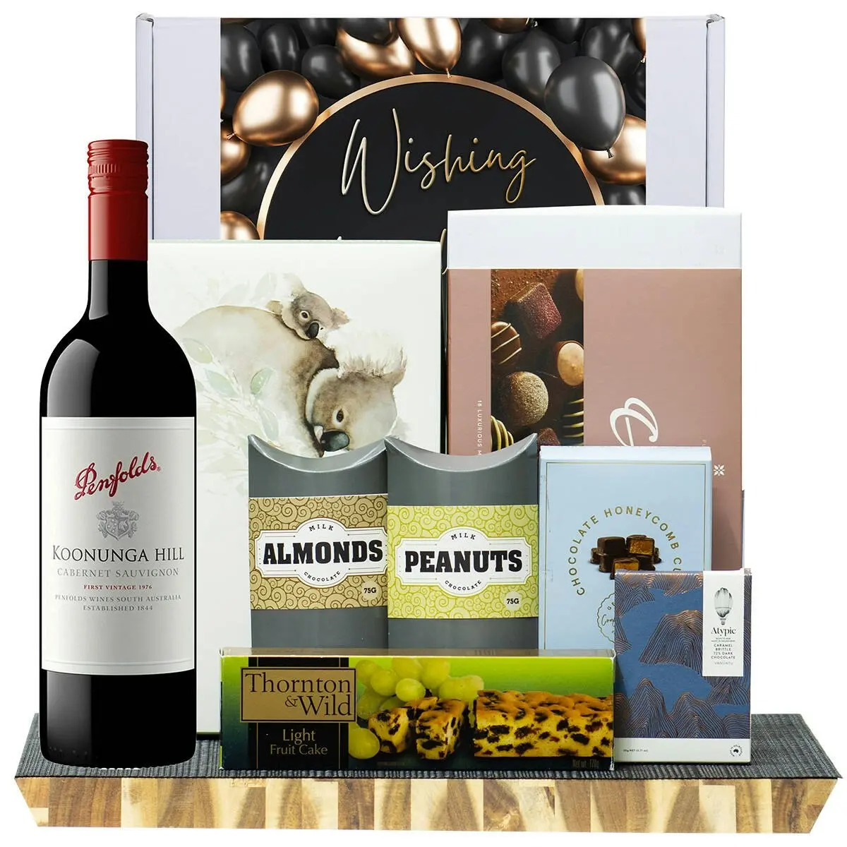 29302D All The Best Gourmet Hamper with Penfolds Koonunga Hill Cabernet Sauvignon