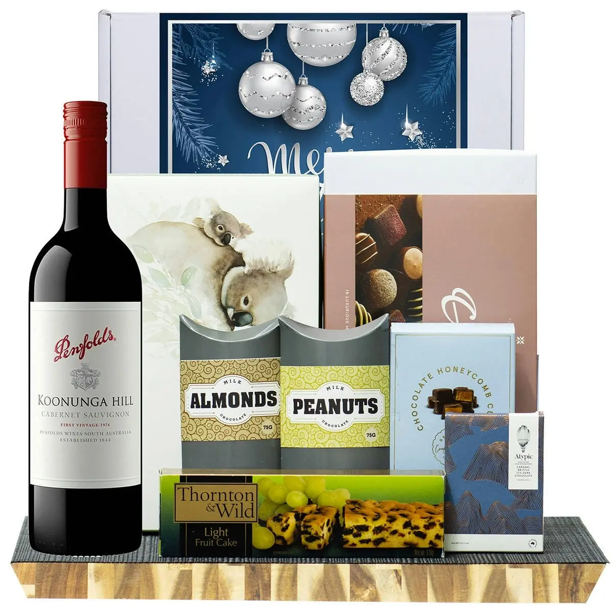 29302X Christmas Gourmet Hamper with Penfolds Koonunga Hill Cabernet Sauvignon