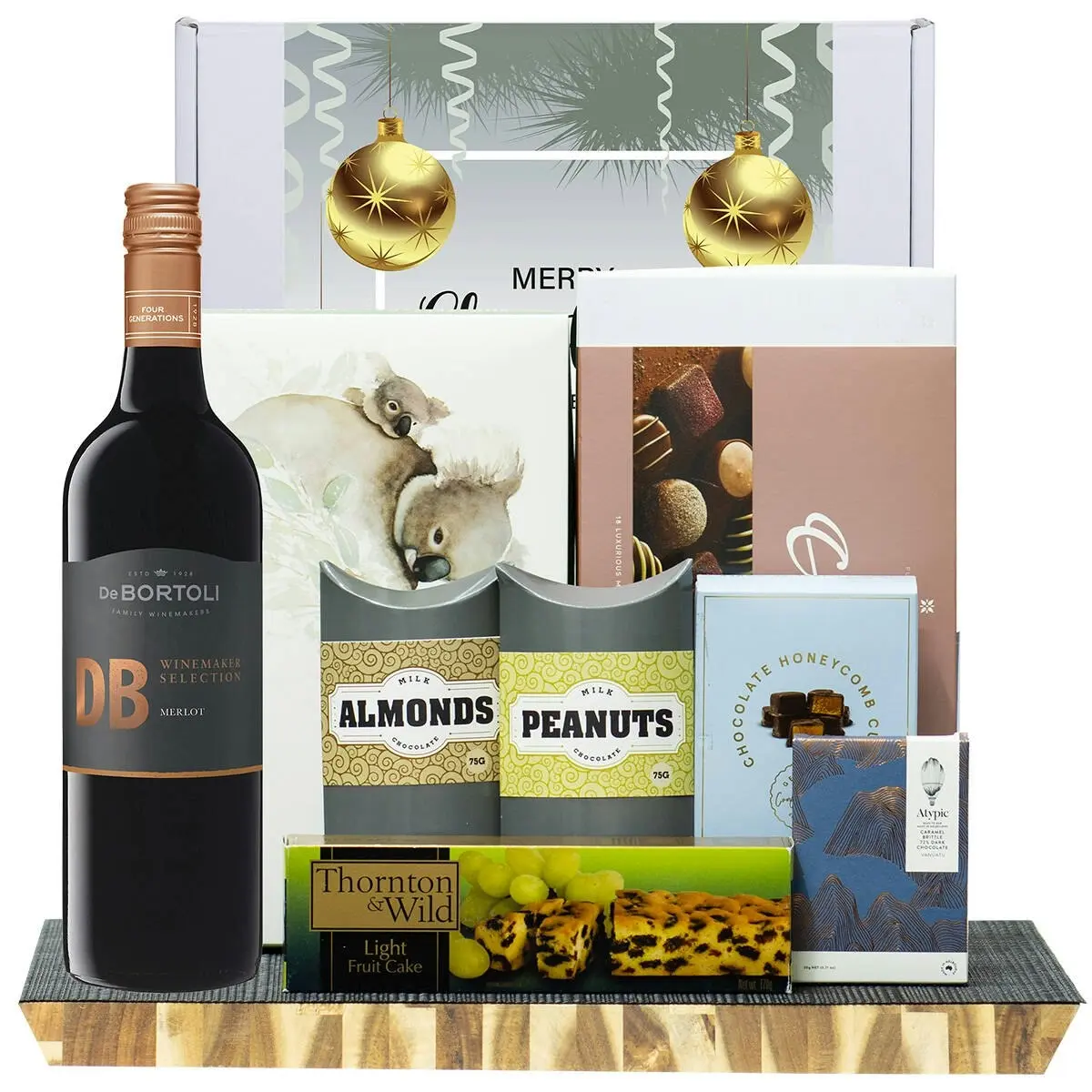 29324U Christmas Gourmet Hamper with De Bortoli DB Merlot