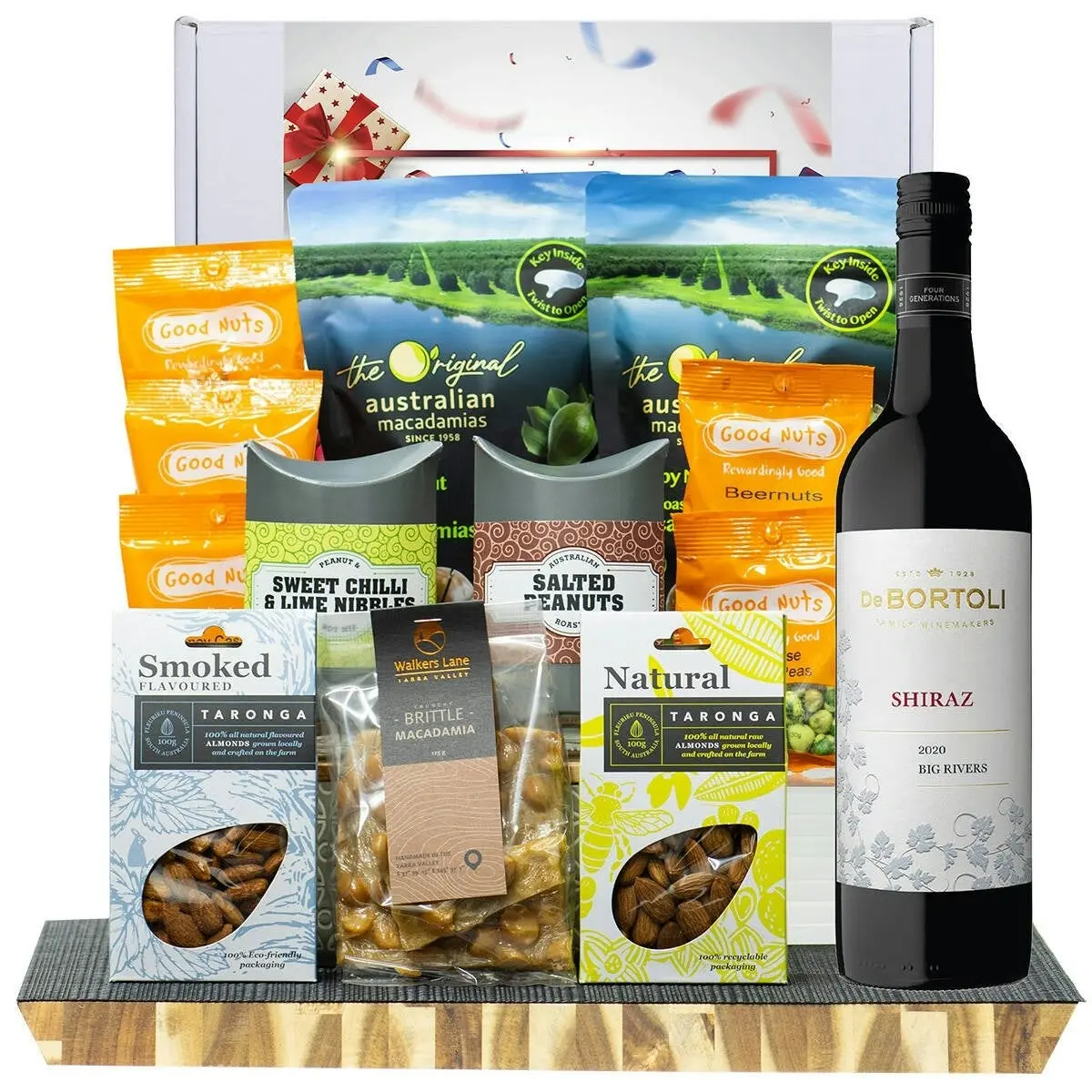 29421E Just For You Gourmet Hamper De Bortoli Big Rivers Shiraz