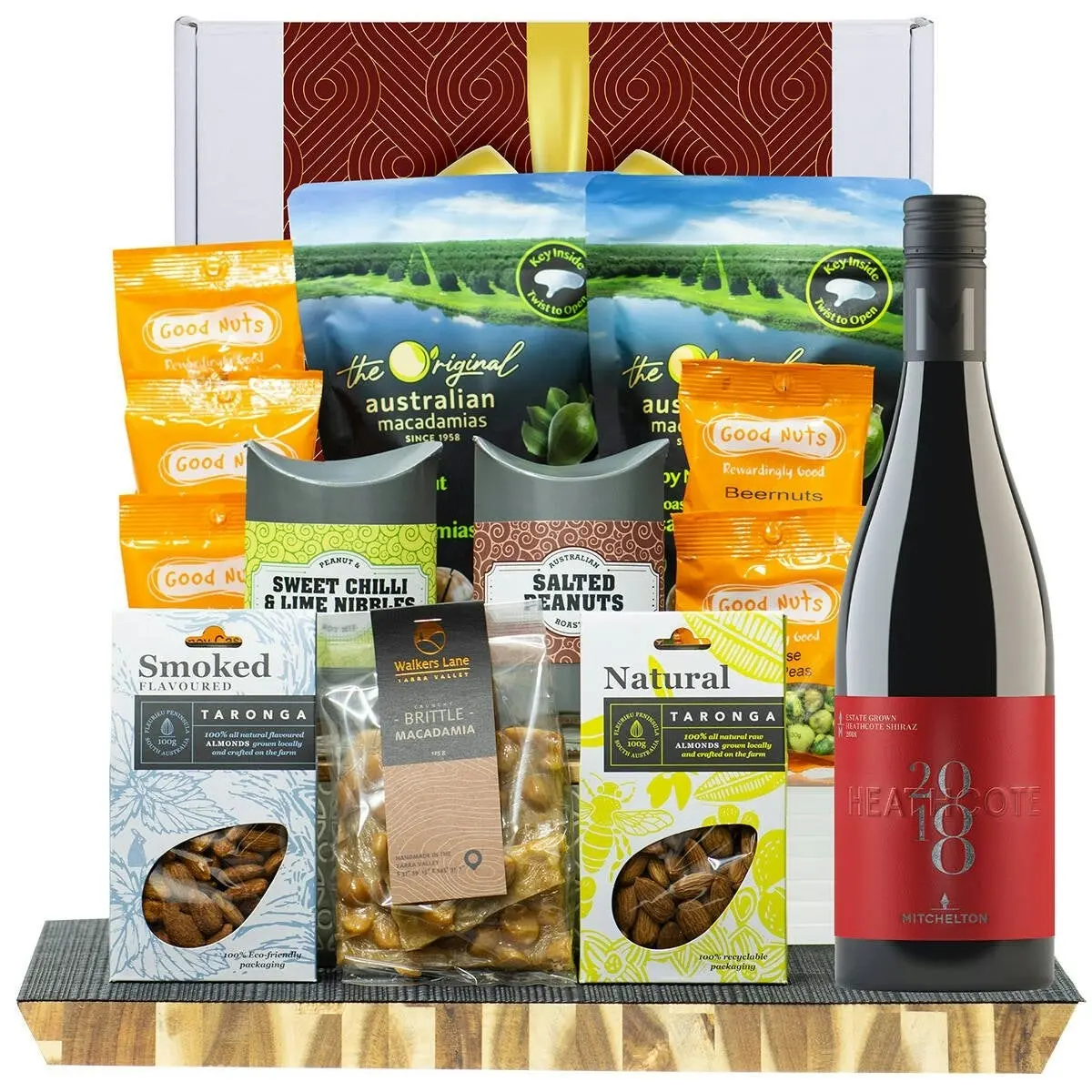 29454A Gourmet Hamper with Mitchelton Heathcote