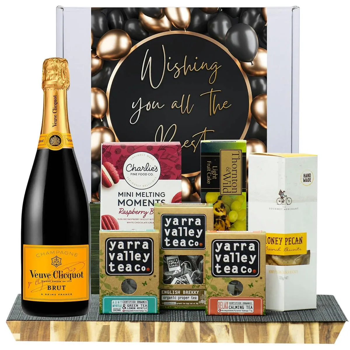 29762D All The Best Gourmet Hamper with Veuve Clicquot Brut