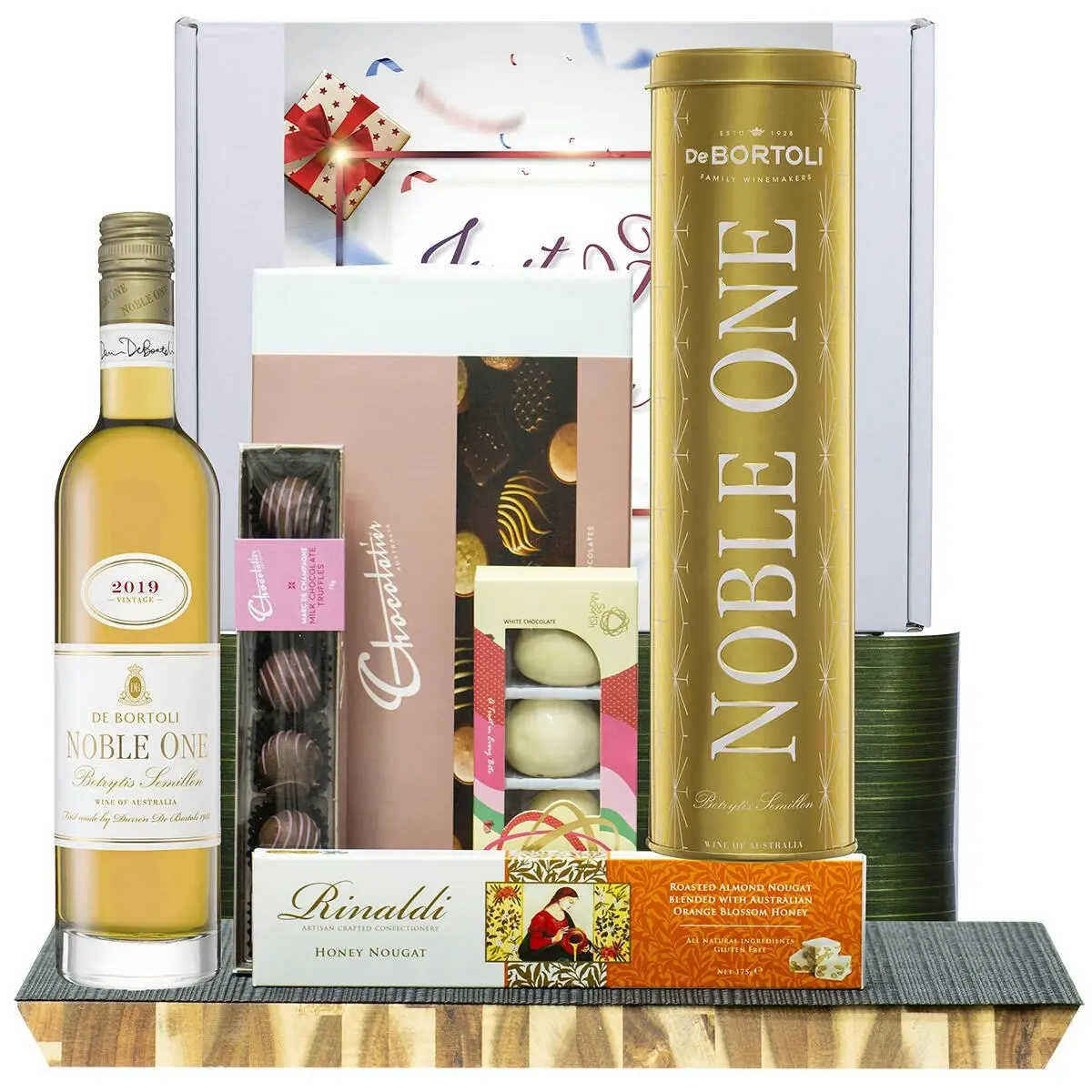 29835E Just For You Gourmet Hamper with De Bortoli Nobel One Botrytis Semillon