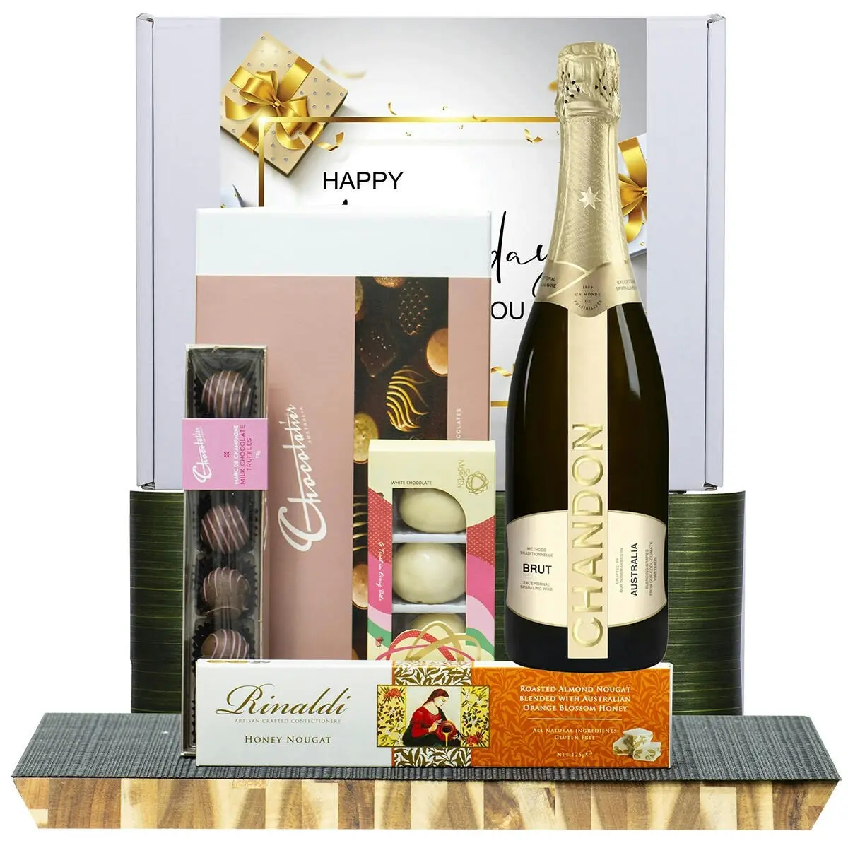 29863C Happy Birthday Gourmet Hamper with Chandon NV