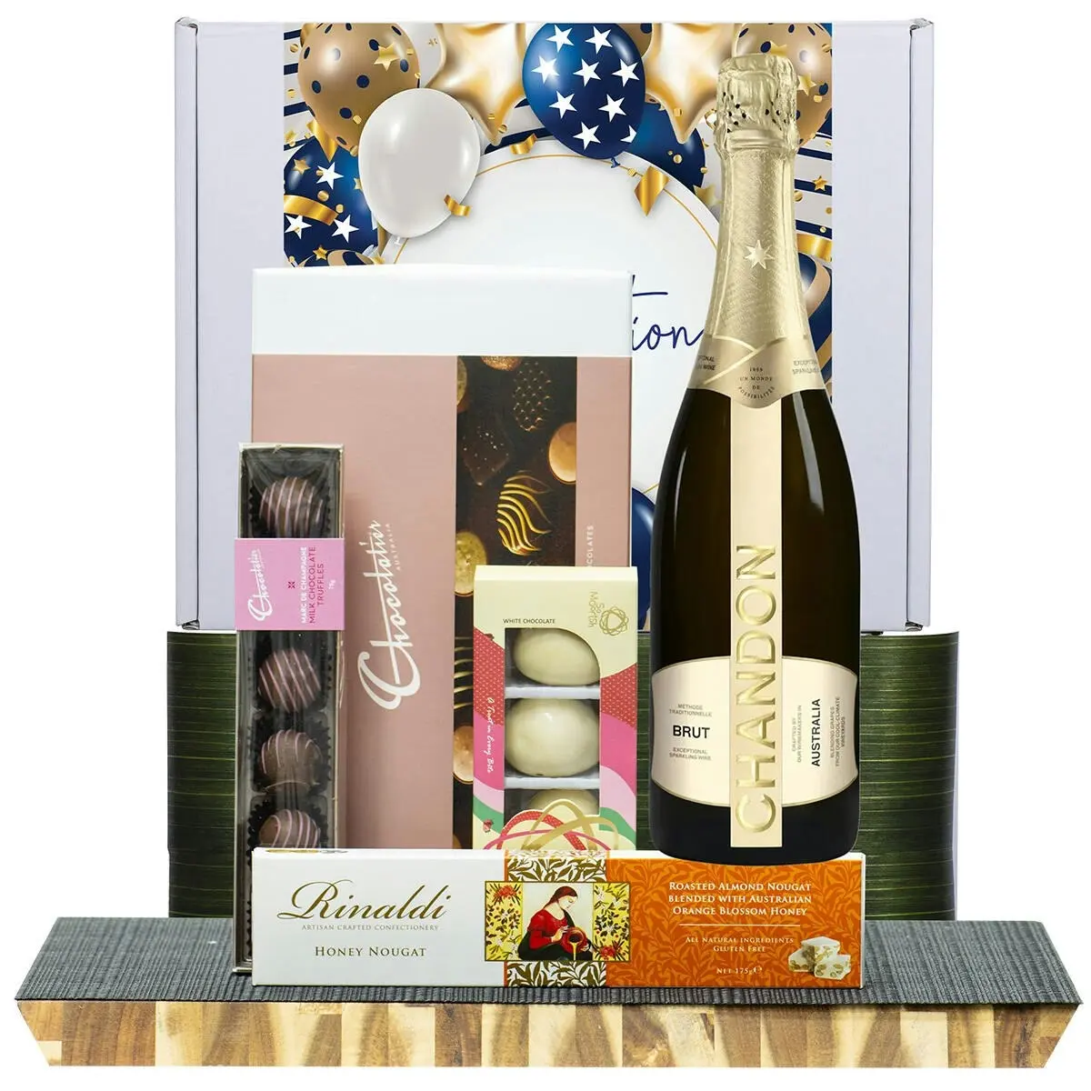 29863F Congratulations Gourmet Hamper with Chandon NV