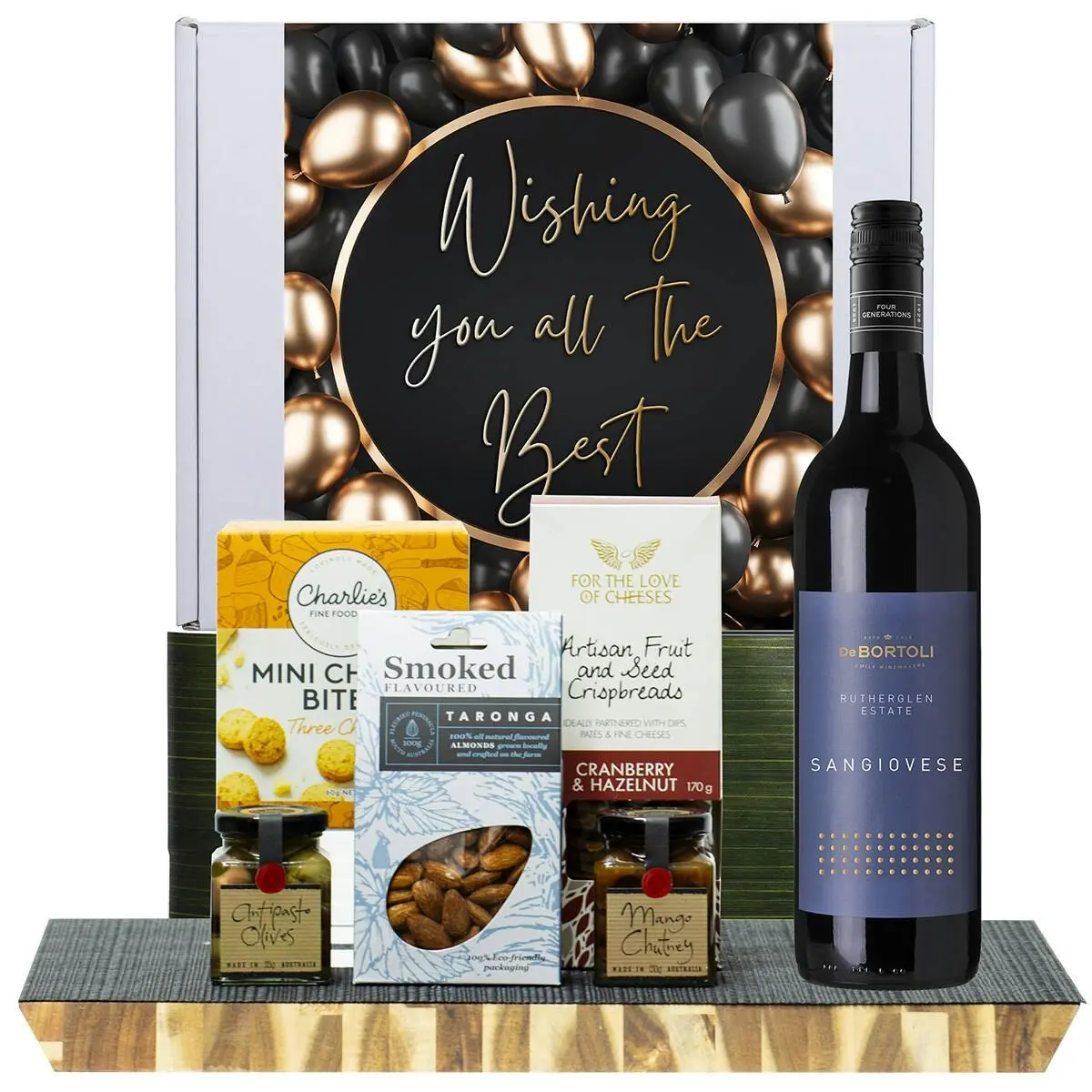 29930D All The Best Premium Gourmet Hamper with De Bortoli Rutherglen Sangiovese