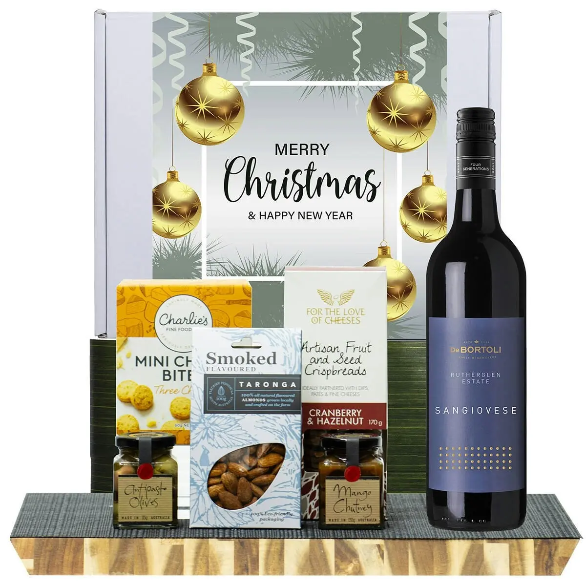 29930U Christmas Premium Gourmet Hamper with De Bortoli Rutherglen Sangiovese