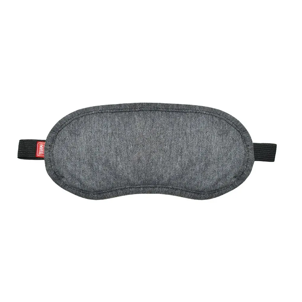 Legami Cotton Travel Sleep Eye Mask Sleeping Shade Cover Blindfold 21cm Grey