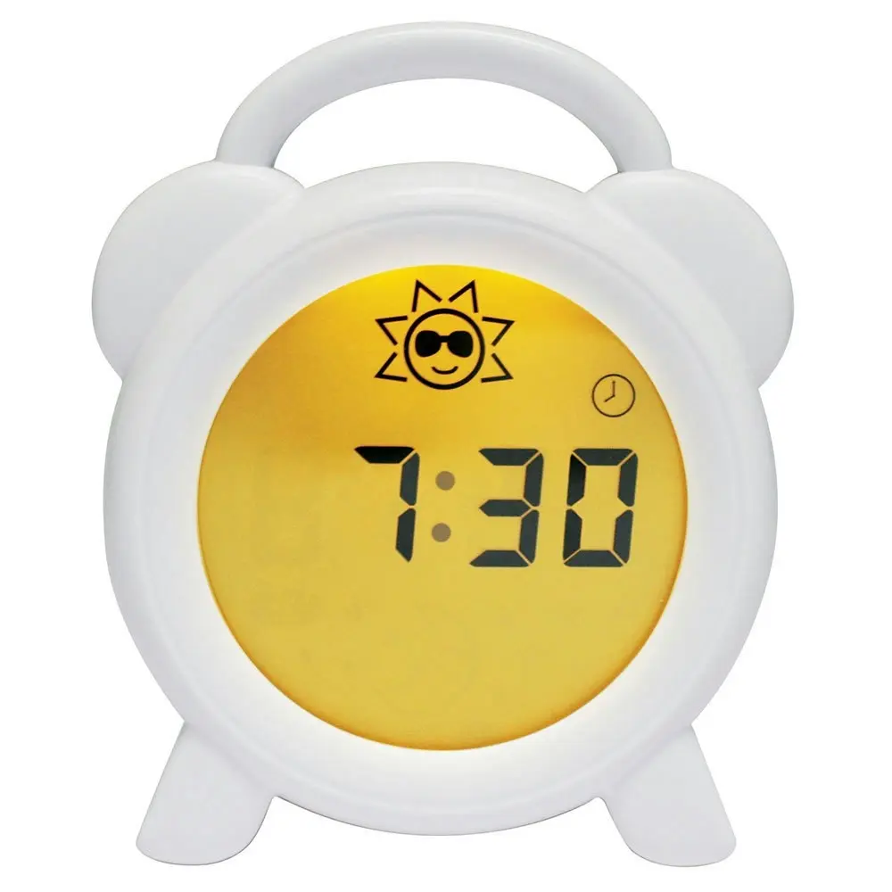 Roger Armstrong Sleep Trainer Toddler Clock w/ Night Light/Alarm for Kids