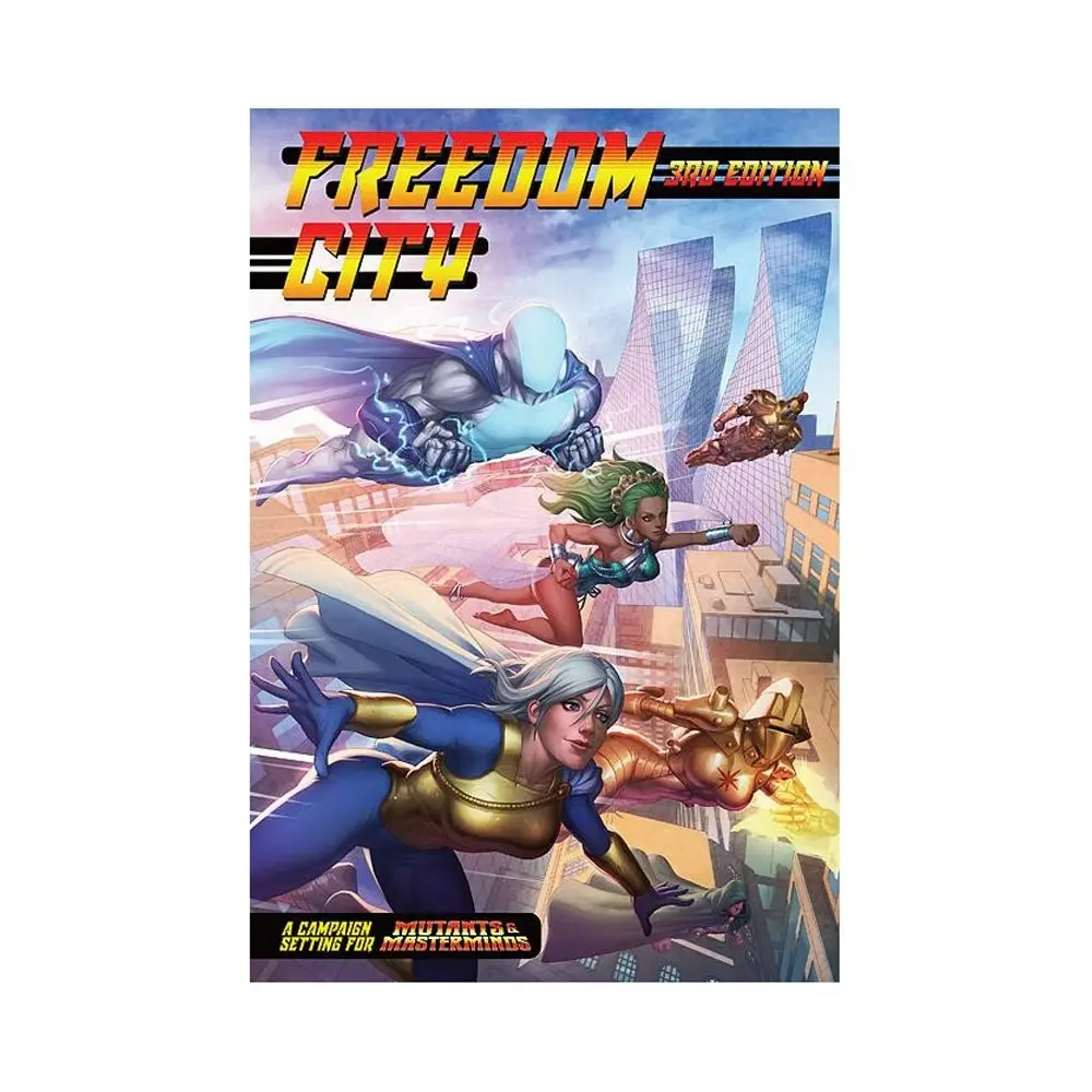 Green Ronin Mutants and Masterminds RPG Freedom City Campaign Setting 320-Pages