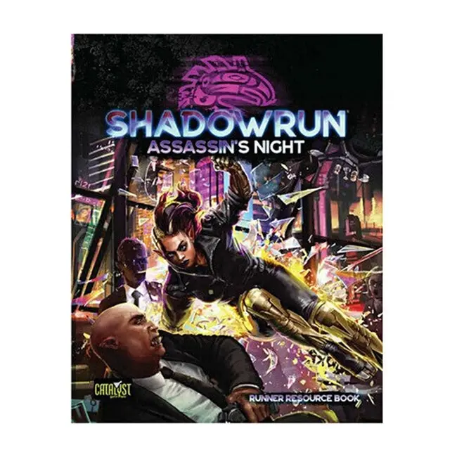 Catalyst Game Labs Shadowrun Roleplaying Game Assassins Night Campaign Book