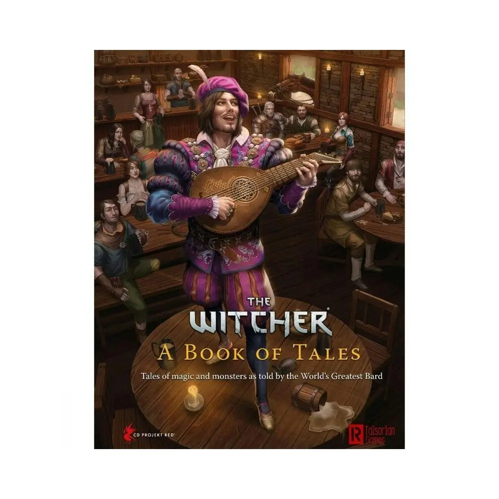 Ross Talsorian The Witcher Adventure RPG A Book of Tales Hardcover 176-Page