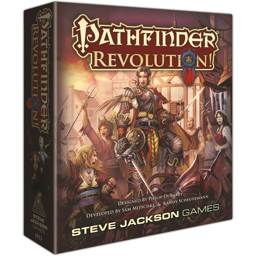 Steve Jackson Games Pathfinder Revolution Strategy Adventure Board Game 14y+