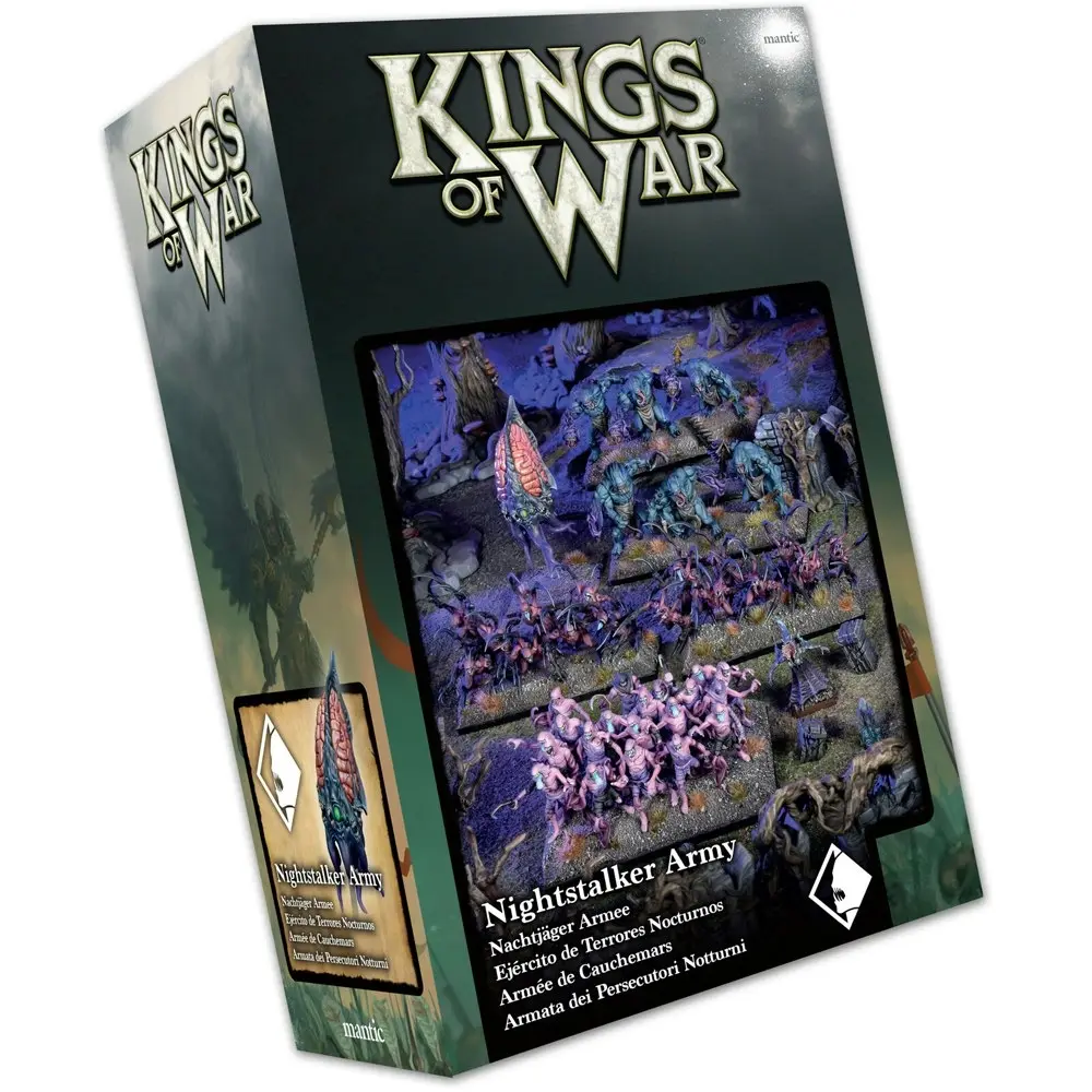 Mantic Games Kings of War Nightstalker Army Tabletop Miniature Kids Figure Toy