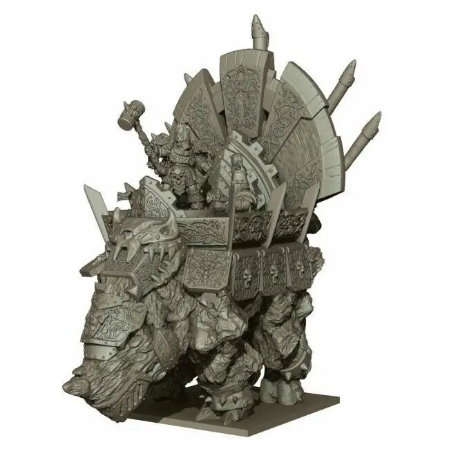 Mantic Games Kings Of War Abyssal Dwarf Hellfane Tabletop Miniature Figure Toy