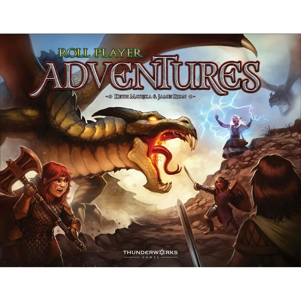 Thunderworks Games Roll Player Adventures Strategy Tabletop Board Game 14y+