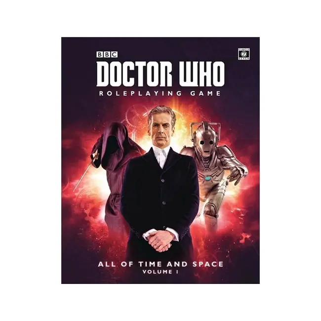 Cubicle 7 Dr Who RPG Scifi All of Time & Space Volume 1 Paperback Book 96-Pages