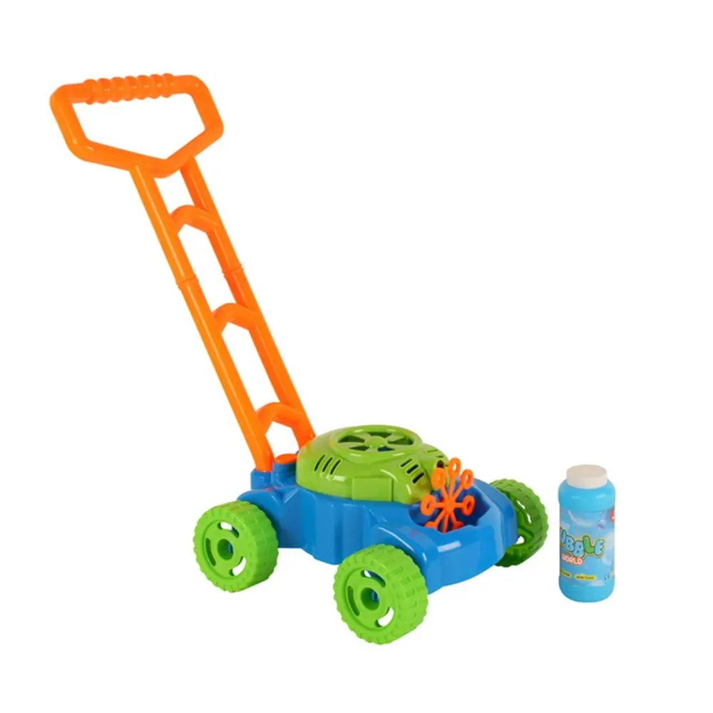 Toylife Deluxe Bubble Lawn Mower w/ Bubble Liquid Kids Outdoor Toy Assorted 3y+