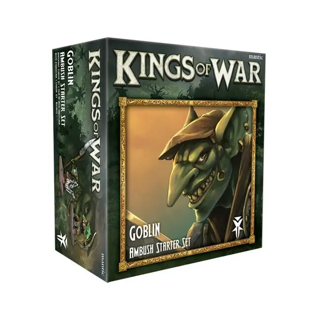 Mantic Games Kings Of War Goblin Ambush Starter Set Tabletop Miniature Kids Toy