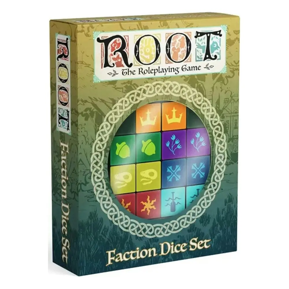 Magpie Games Root The Roleplaying Game 6-Sided Faction Dice Set Play Pack 10y+