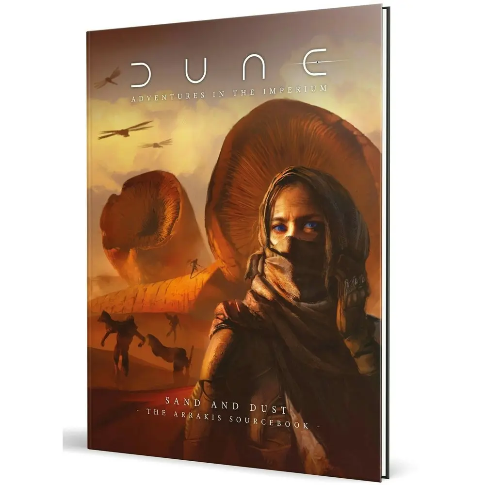 Modiphius Entertainment Dune RPG Sand & Dust Adventure Tabletop Sourcebook Game