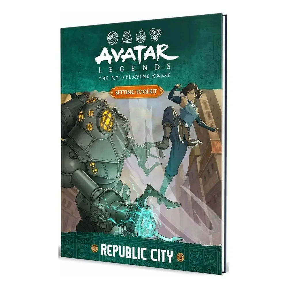 Magpie Games Avatar Legends The Roleplaying Game Republic City Rule/Guide Book