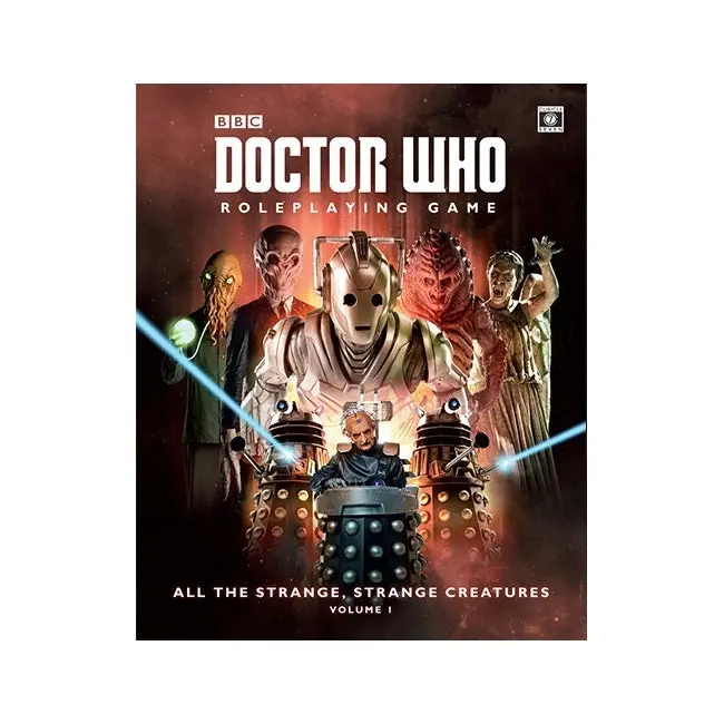 Cubicle 7 Dr Who RPG All the Strange Strange Creatures Paperback Book 160-Pages