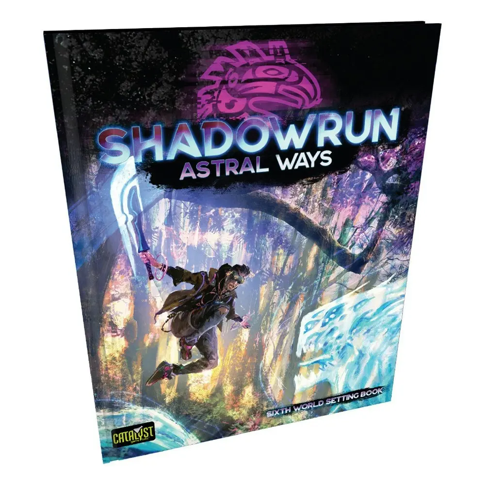 Catalyst Game Labs Shadowrun Astral Ways Hardcover Roleplaying Game Guide Book