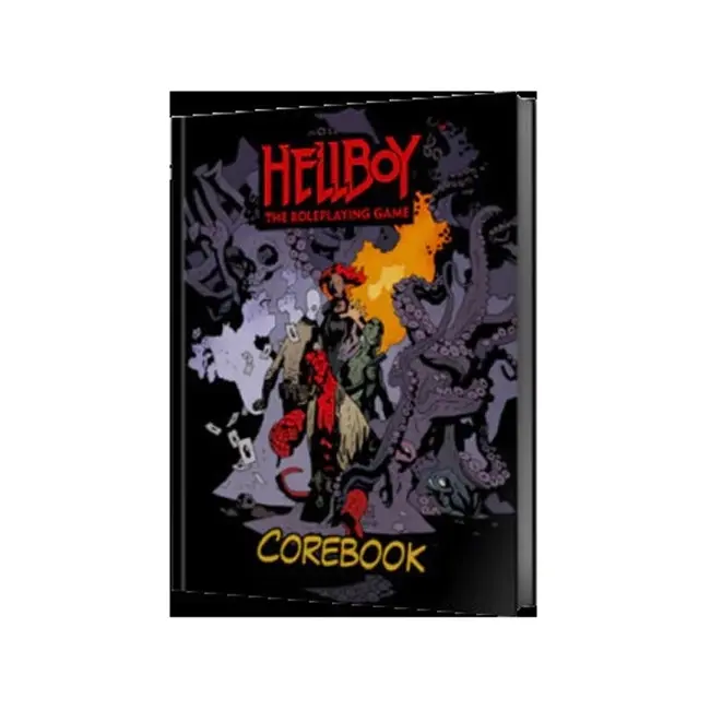 Mantic Games Hellboy The Roleplaying Game Adventure Core Softback Book 240-Page