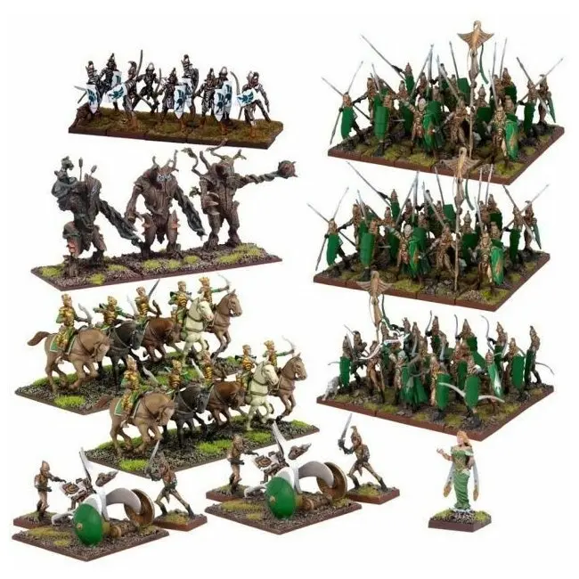 Mantic Games Kings Of War Elf Mega Army Tabletop Miniature Kids/Adult Figure Toy