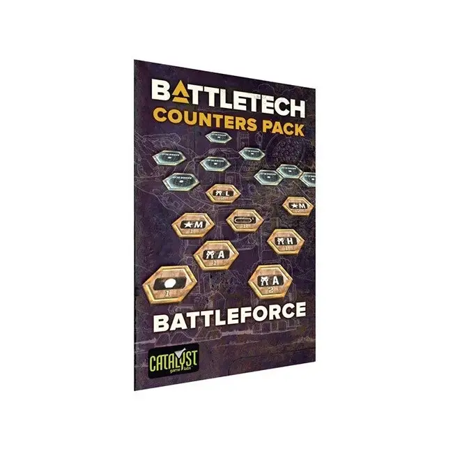 Catalyst Game Labs Battletech Counters Pack Battleforce Tabletop Kids/Adult Toy