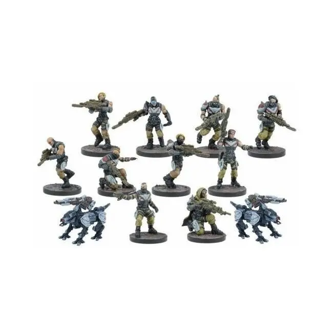 Mantic Games Firefight Enforcer Pathfinders Tabletop Miniature Kids Figure Toy