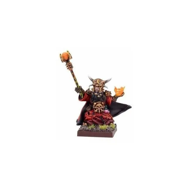 Mantic Games Kings Of War Abyssal Dwarf Iron-Caster Tabletop Miniature Kids Toy