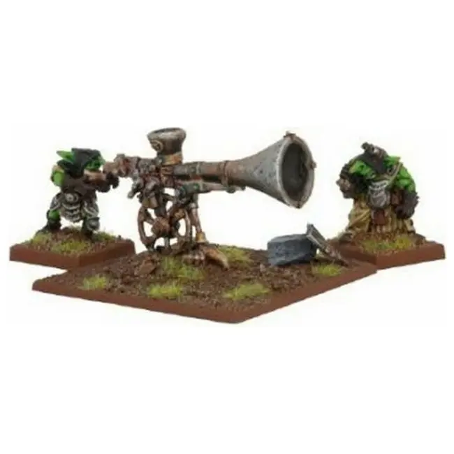 Mantic Games Kings Of War Goblin War Trombone Tabletop Miniature Figure Toy