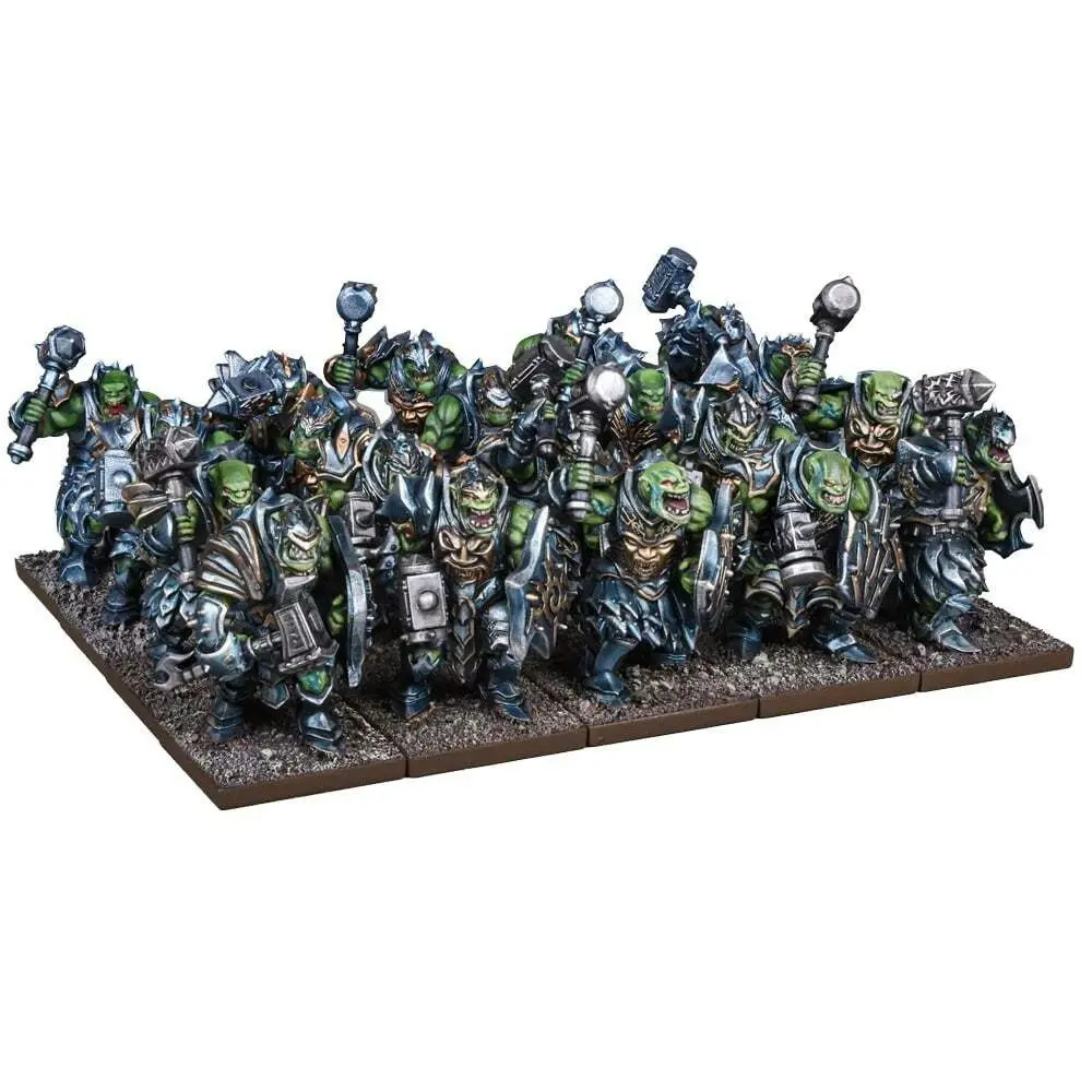 Mantic Games Kings Of War Riftforged Orc Regiment Tabletop Miniature Figure Toy