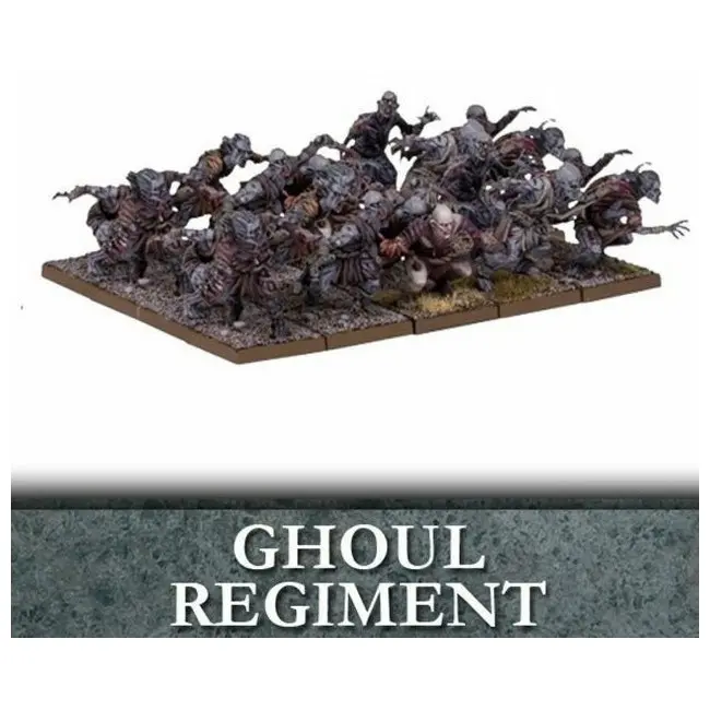 Mantic Games Kings Of War Undead Ghoul Regiment Tabletop Miniature Figure Toy