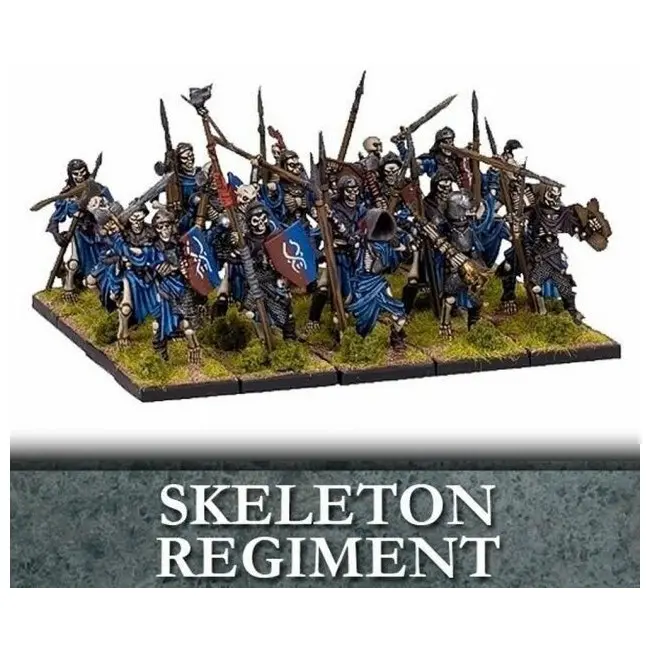 Mantic Games Kings Of War Undead Skeleton Regiment Miniature Tabletop Figure Toy